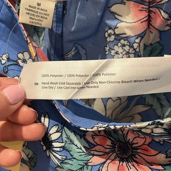 BOG Collective | Floral Midi Skirt - Picture 6 of 6